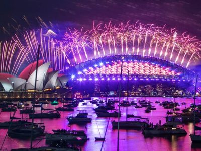 Así se ha celebrado la llegada de 2021 en el mundo