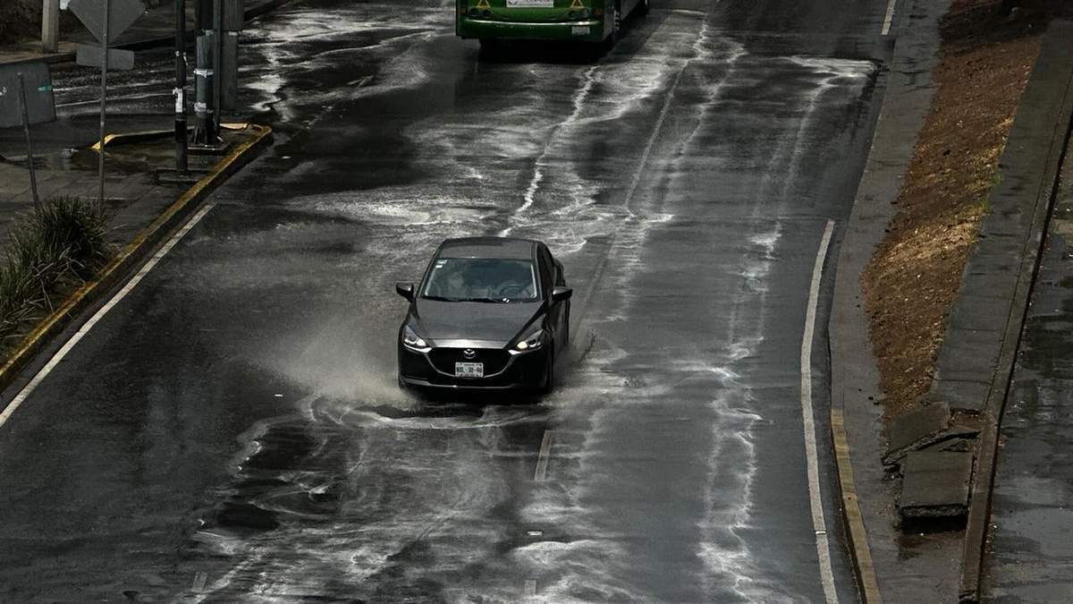 Efecto de la lluvia en la Ciudad de México
