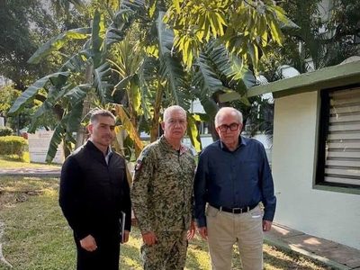 Rubén Rocha, Ricardo Trevilla y Omar García Harfuch sostienen reunión privada en Sinaloa