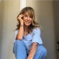 Paula Trápani se animó al pantalón metalizado que levanta cualquier look