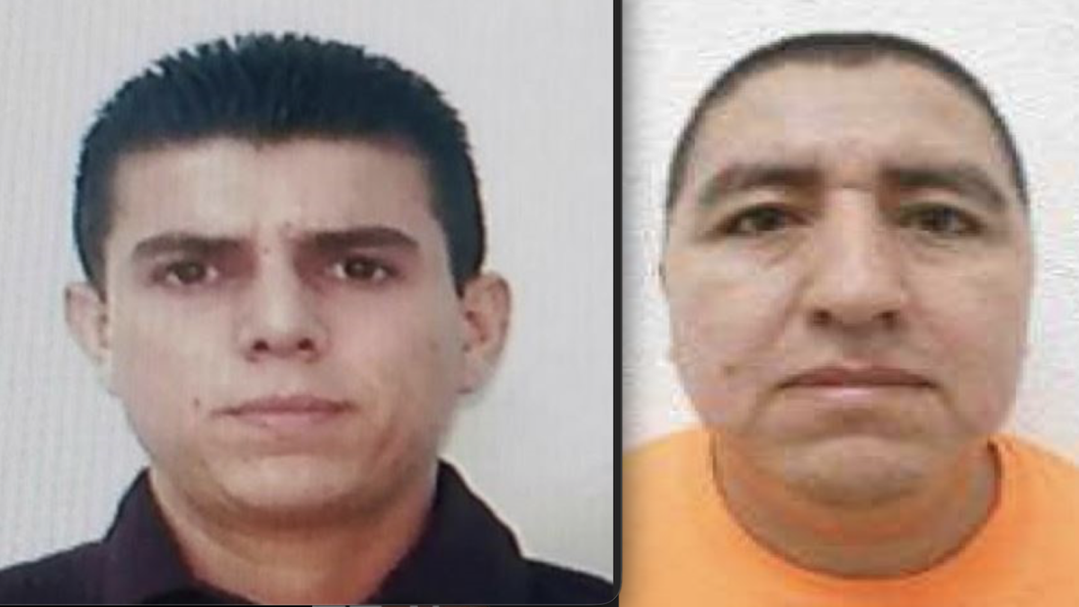 Valencia González, el "03", hijastro del "Mencho" y Flores Silva, el "Jardinero"