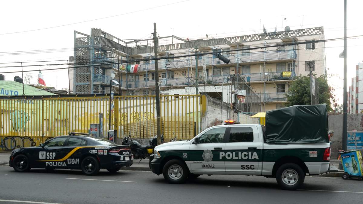 Zona de un doble asesinato en Iztapalapa