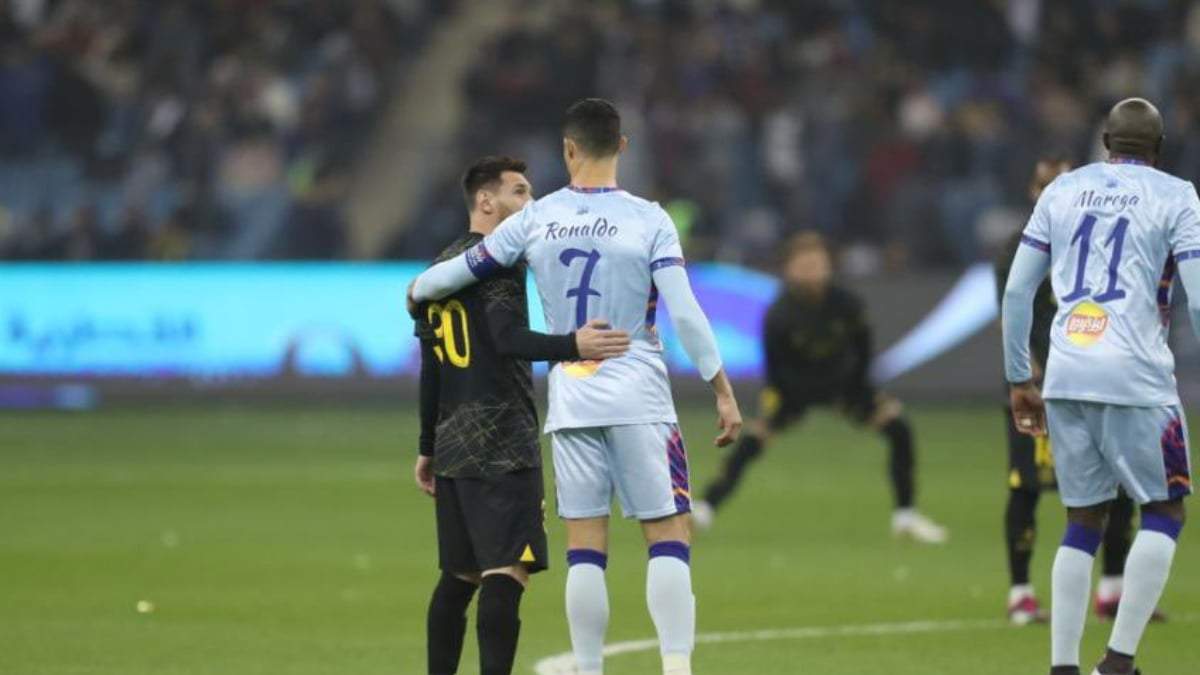 Cristiano Ronaldo y Messi