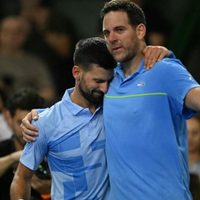 El emotivo reencuentro entre Djokovic y Del Potro