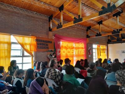 Docentes pidieron que se realice el paro de 48 horas si la Justicia no da lugar a recurso presentado por ATEN