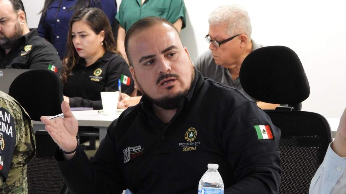 Armando Castañeda Sánchez, director de Protección Civil del estado de Sonora