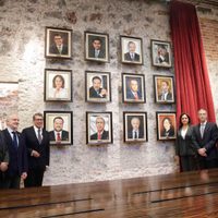 El Senado inaugura su “egoteca” con retratos del “Jefe” Diego, Creel, Beltrones, Monreal...