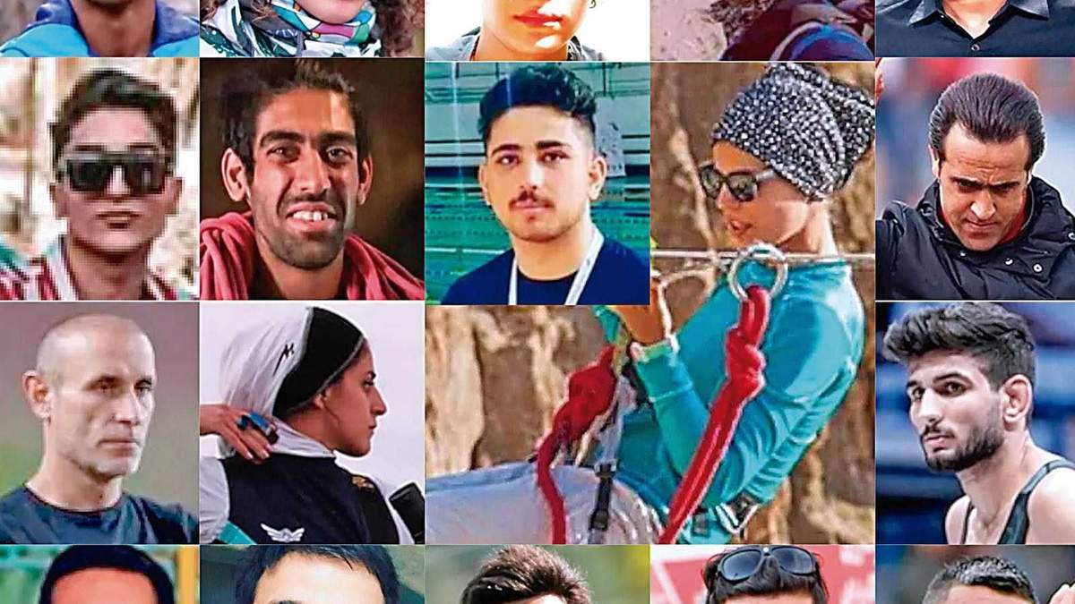 Deportistas castigados, encarcelados, asesinados y desaparecidos por el régimen iraní