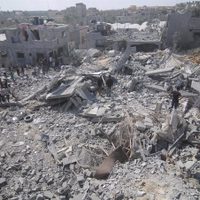 Aumentan a cerca de 10 mil los palestinos muertos por la ofensiva de Israel contra la Franja de Gaza