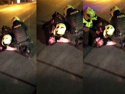 Brutalidad policial en Colombia: ordenaron el arresto de dos oficiales