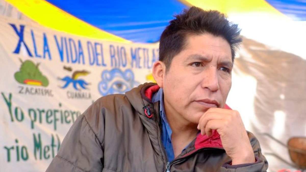El activista Miguel López Vega