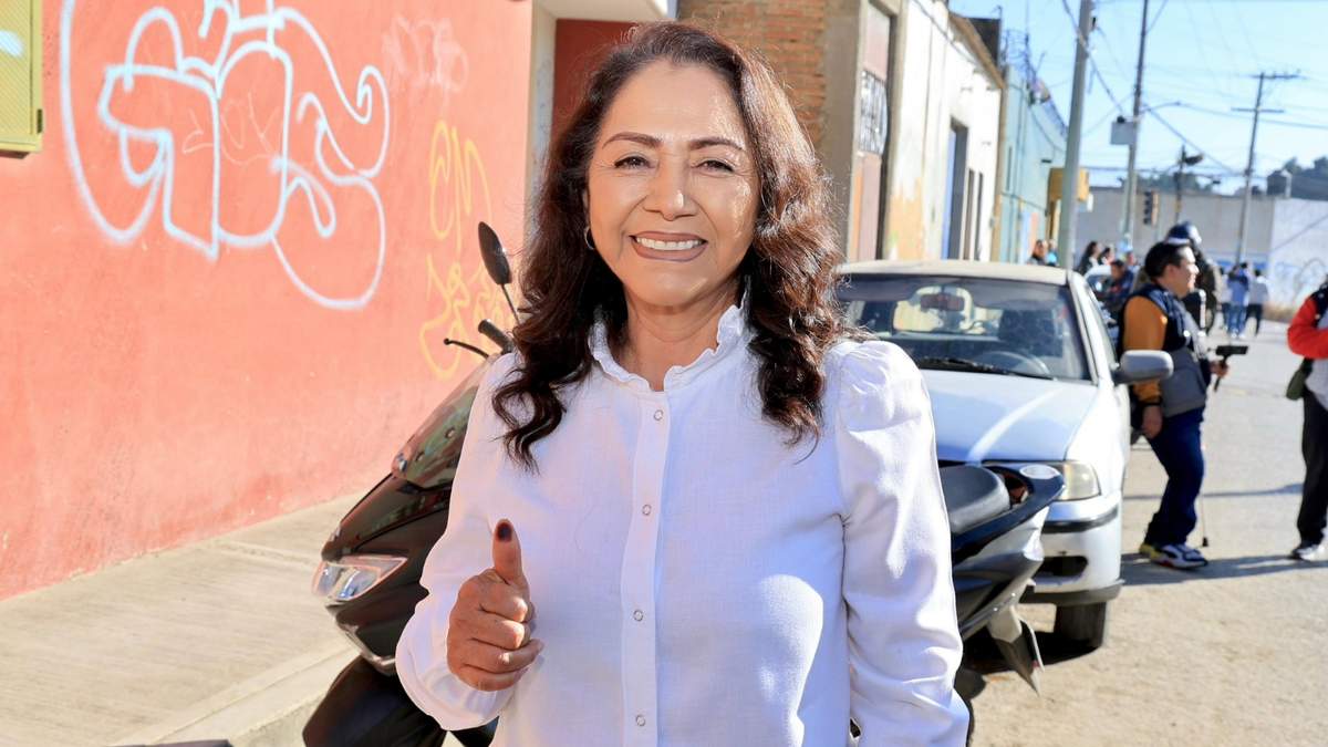 Irma Bolaños, presidenta honoraria del DIF-Oaxaca