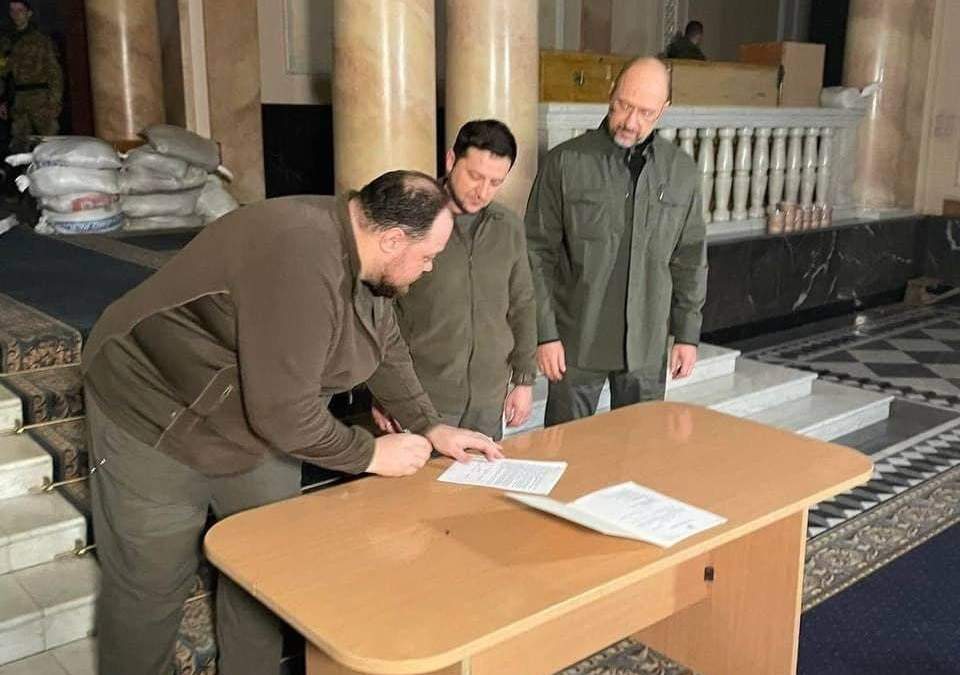 El momento de la firma