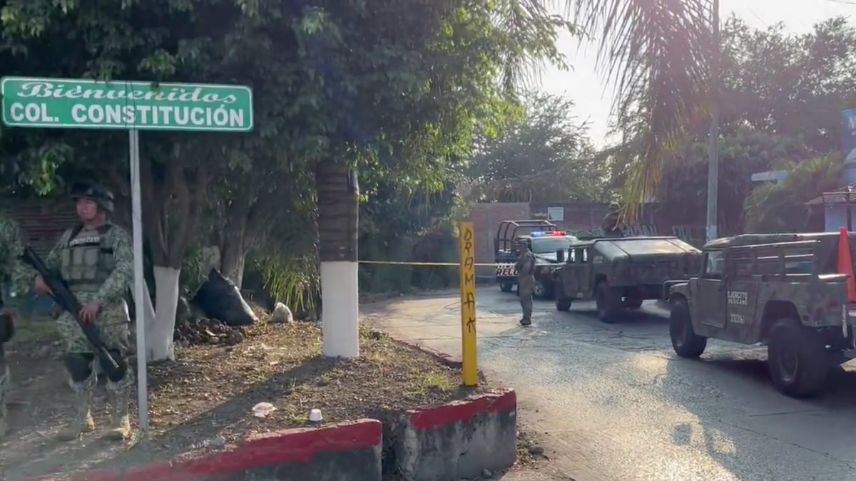 Personal militar en el municipio de Jiutepec