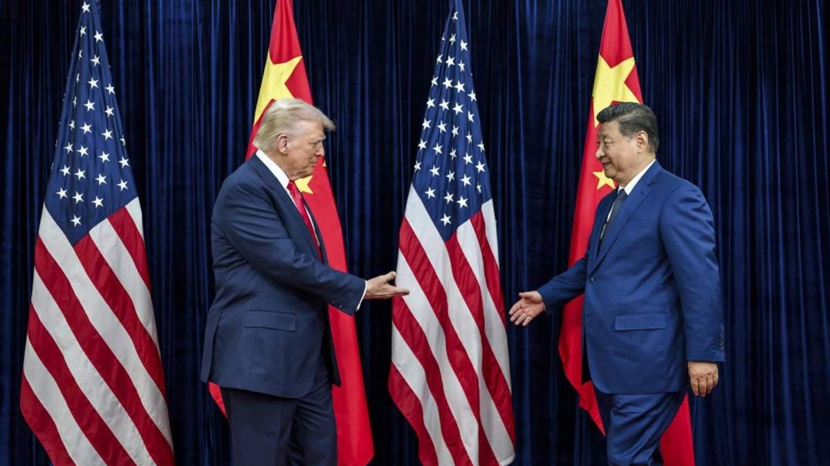 El presidente de Estados Unidos, Donald Trump y su homólogo chino, Xi Jinping