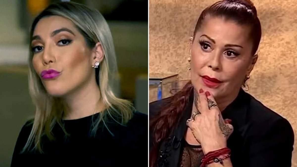 Frida Sofía y Alejandra Guzmán. Fuente: (Twitter)