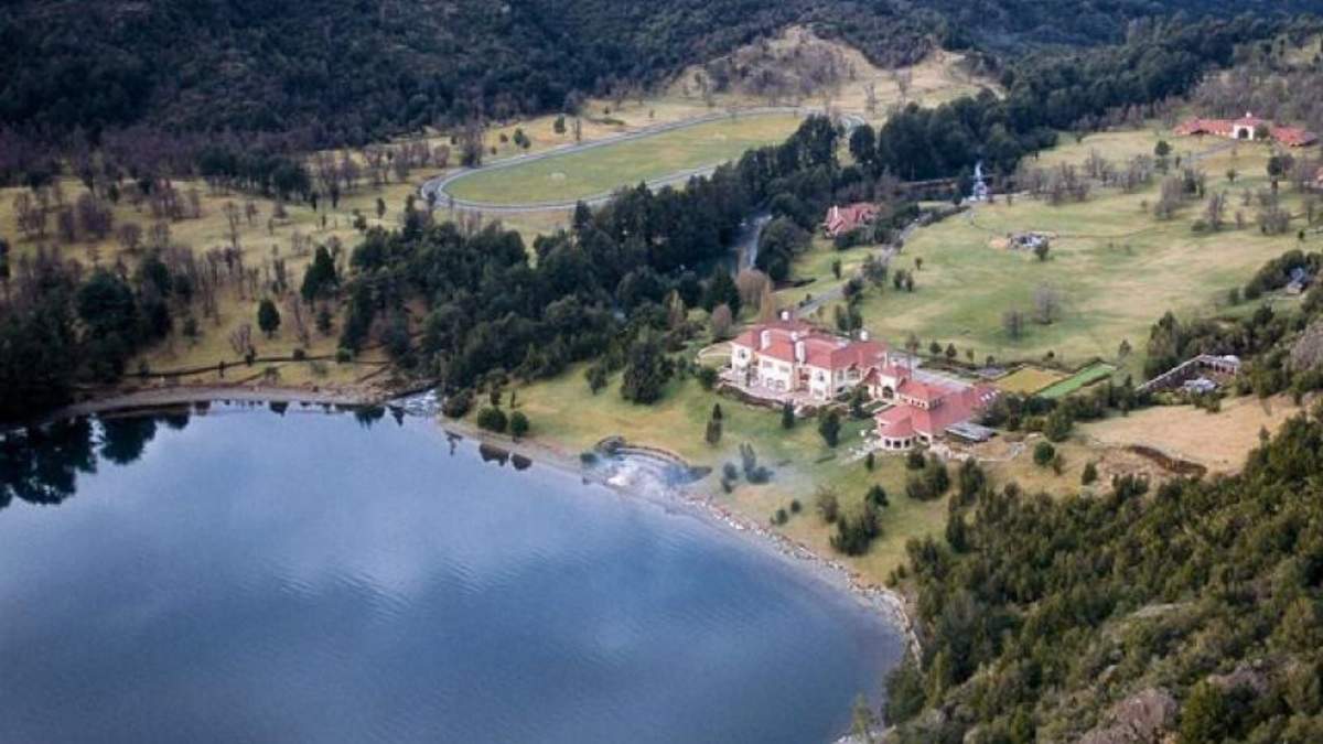 Lago Escondido. Fuente: (Twitter)