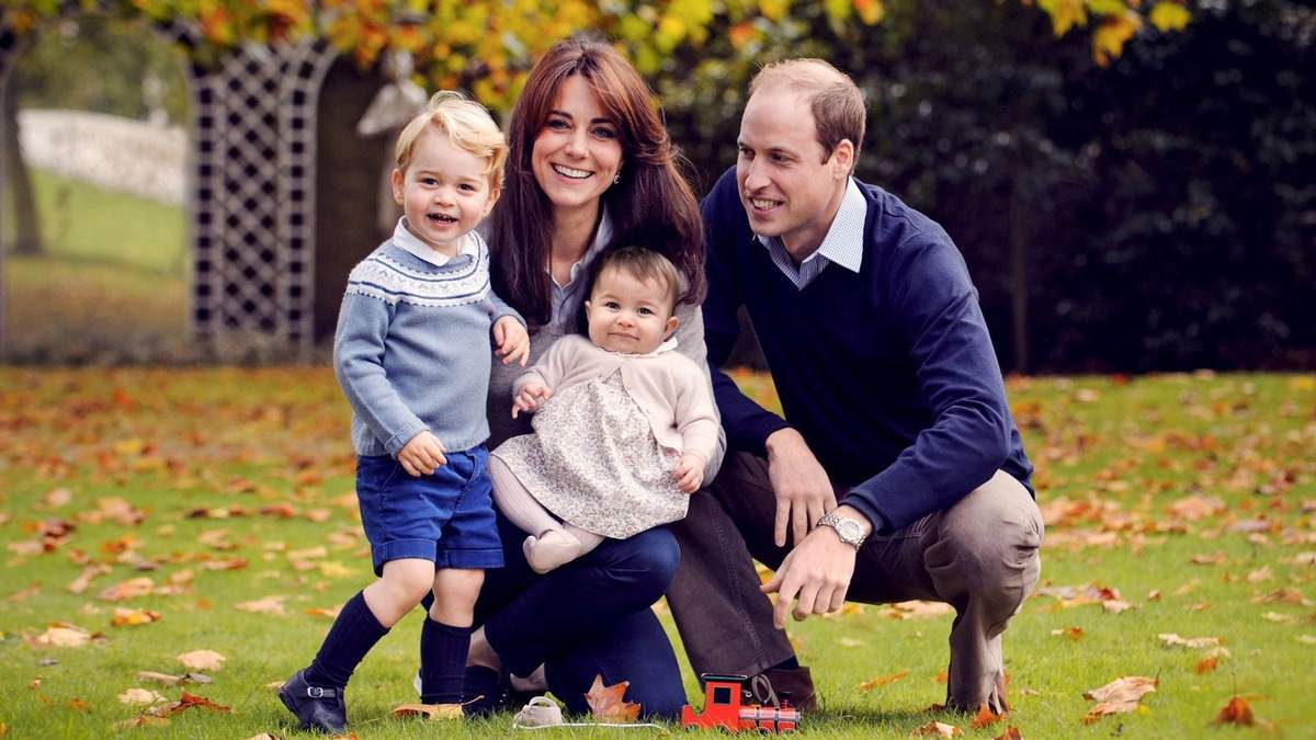 William y Kate, en familia. Fuente: (Instagram)