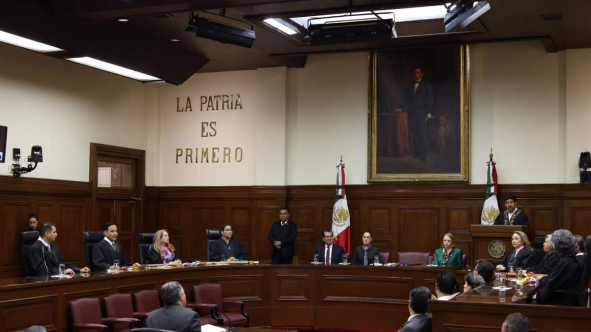 Primera Sesión Solemne de Instalación de la Suprema Corte de Justicia de la Nación con la presencia de la presidenta Claudia Sheinbaum