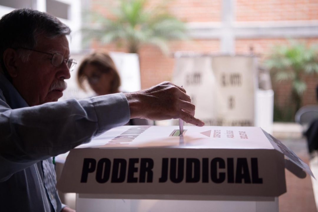 Elecciones Poder Judicial Foto Miguel Dimayuga