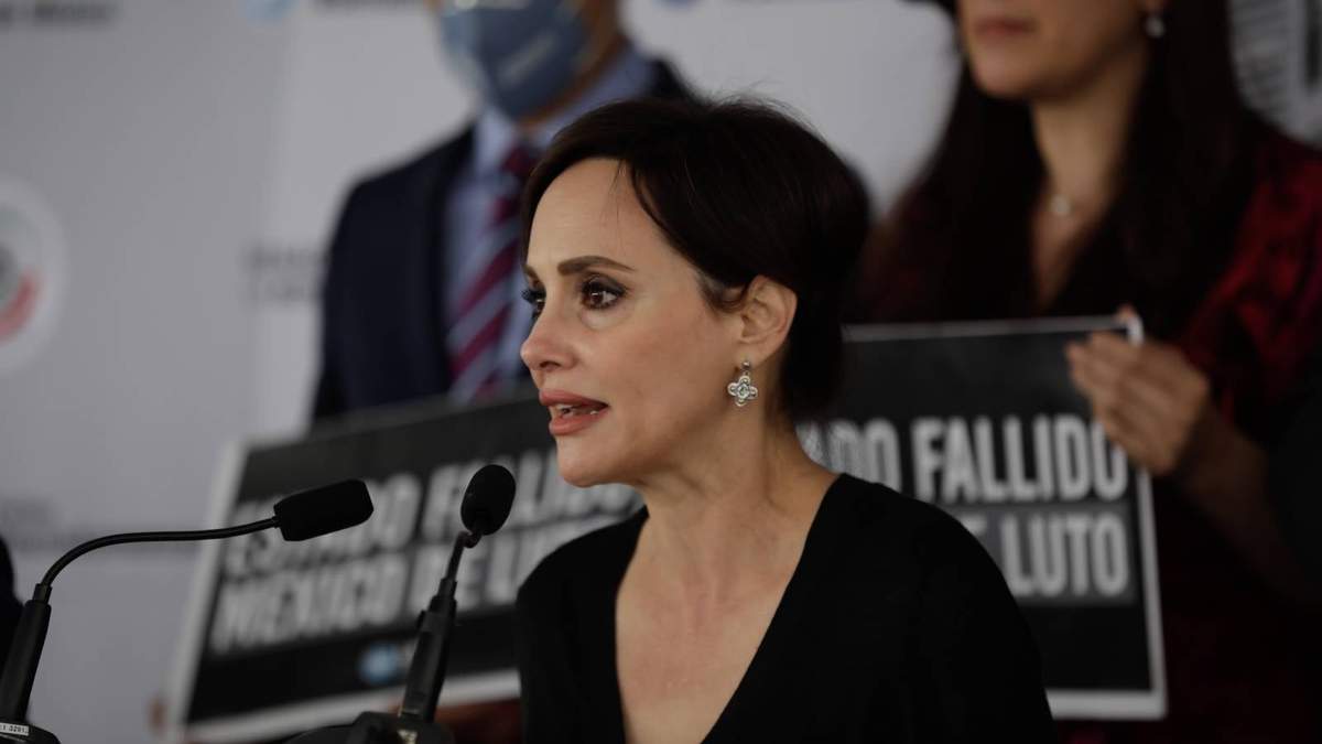 La senadora panista Lilly Téllez
