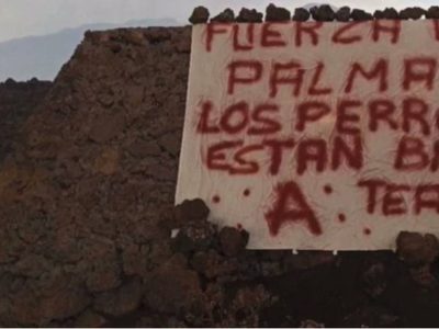 Así fue como “A Team” rescató a los perros atrapados por la lava en la zona restringida en La Palma
