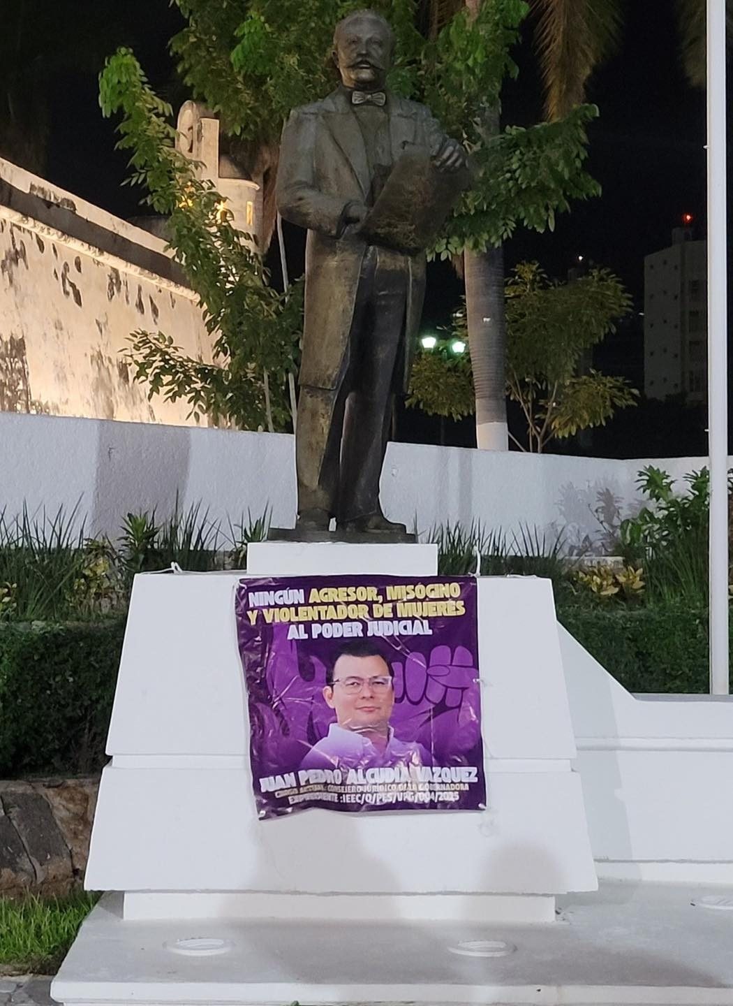 Acusación contra nuevo magustrado del TSJ de Campeche, por ser un presunto agresor, misógino y violentador de mujeres