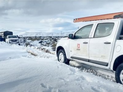 EPEN, Vialidad Provincial y Ejército: unidos en la montaña para restablecer la energía en Aluminé
