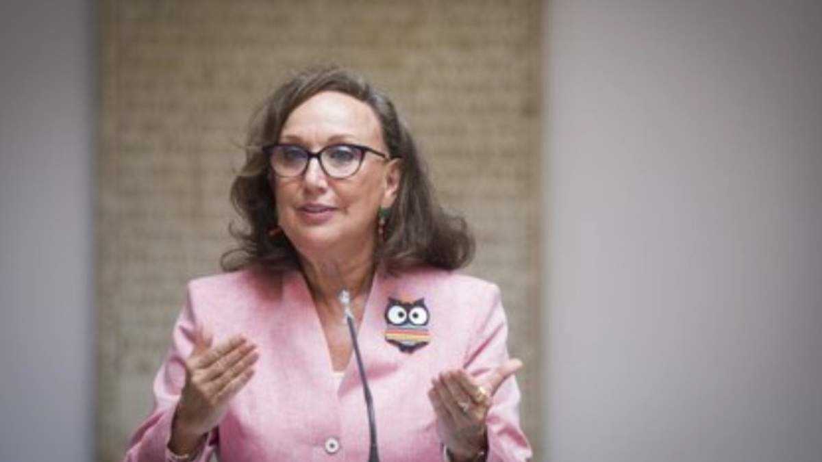 La secretaria general iberoamericana, Rebeca Grynspan