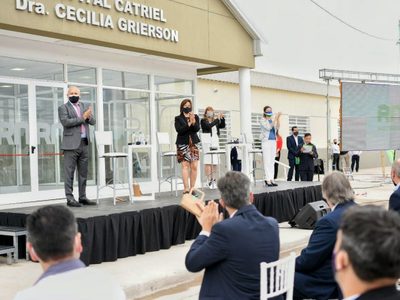 Se inauguró el Hospital Cecilia Grierson de Catriel
