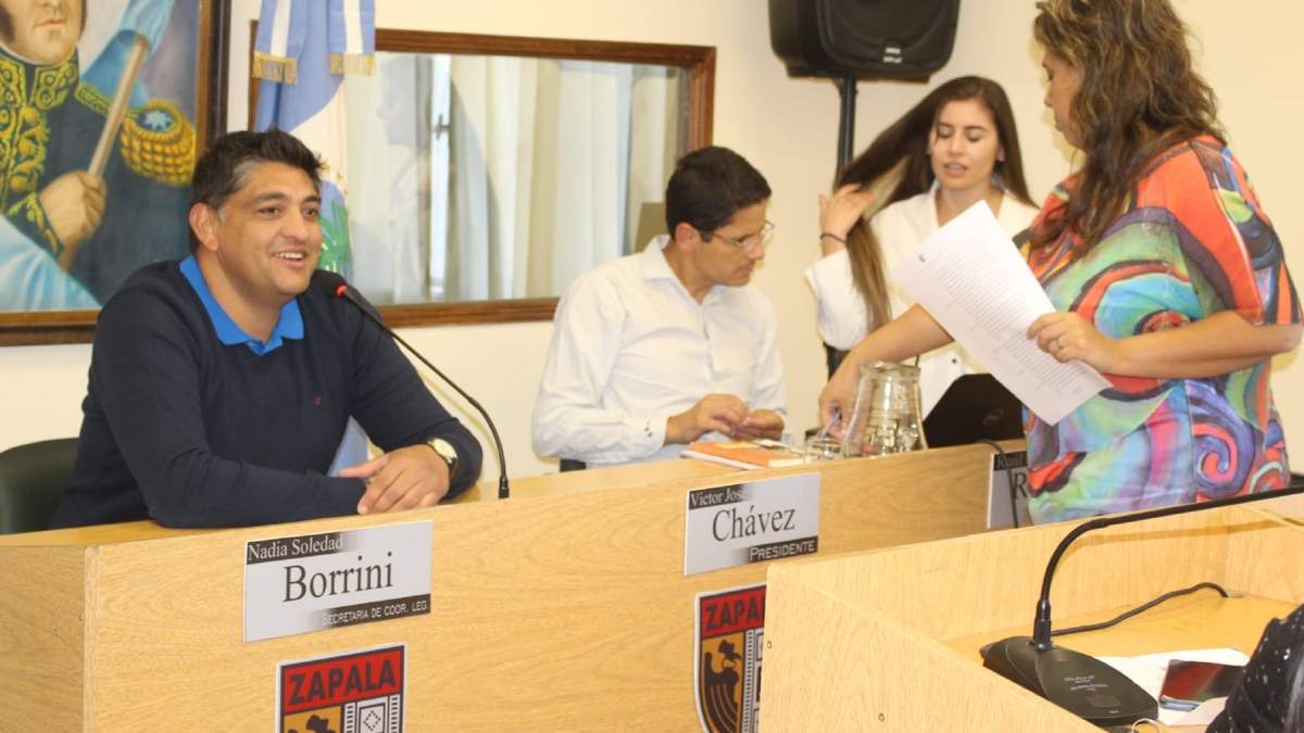 Sesión Especial en Zapala