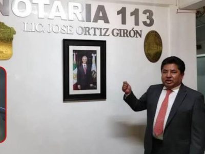 Gobierno del Edomex se deslinda de notario involucrado en el homicidio de su colega en Oaxaca