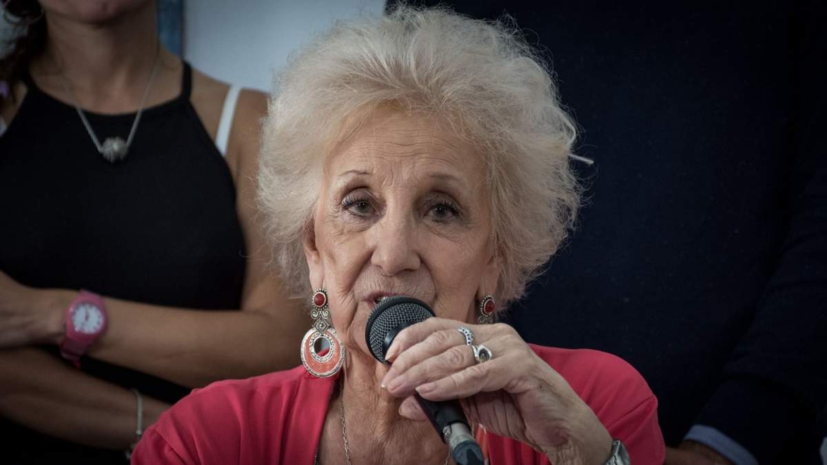 Presidenta de Abuelas de Plaza de Mayo, Estela de Carlotto. Fuente: (Twitter)