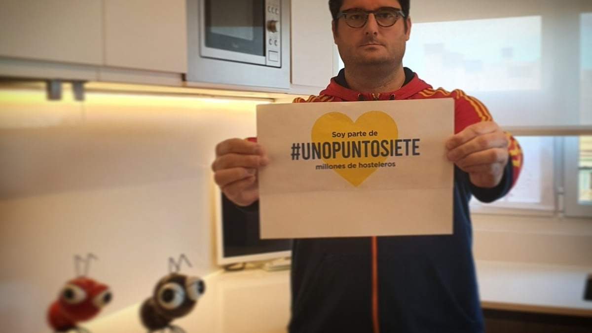 Piden asistencia para los restaurantes en España. Fuente: (Twitter)