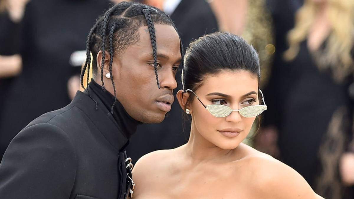 Travis Scott y Kylie Jenner. Fuente: (Instagram)