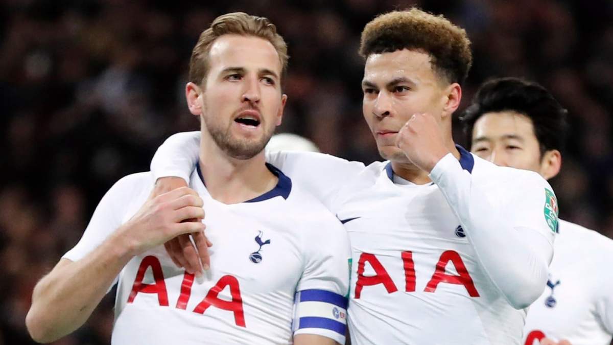 Harry Kane y Dele Alli. Fuente: (Instagram)