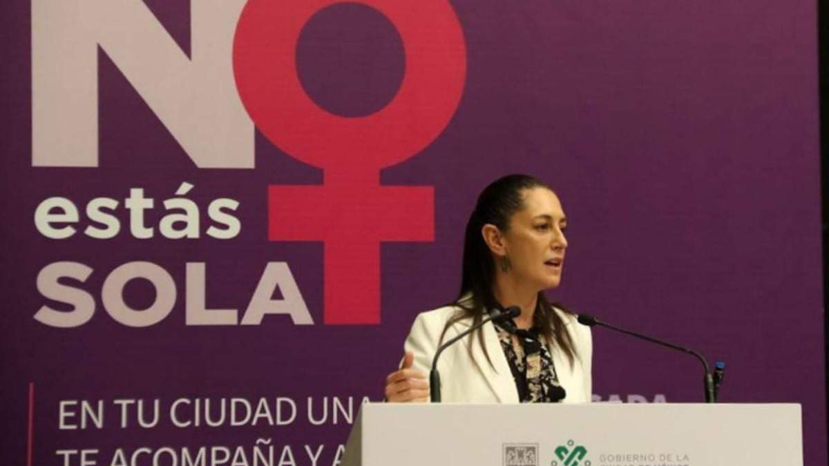 Claudia Sheinbaum, jefa de gobierno de la Ciudad de México
