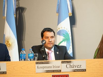 Carlos Koopmann habló en la apertura del Concejo Deliberante de Zapala