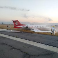 Dan de alta a los ocho médicos que viajan en avioneta accidentada en Toluca