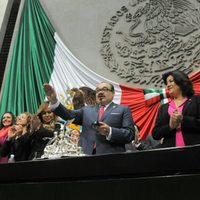 Ramírez Marín asume la presidencia de la Mesa Directiva en San Lázaro; panistas abandonan sesión (Video)