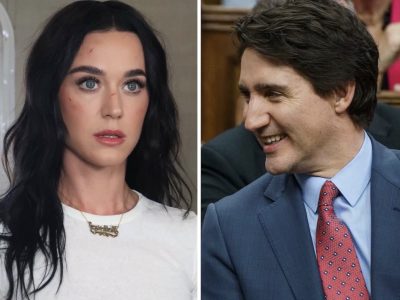 Revelan fotos del exprimer ministro canadiense Justin Trudeau con la cantante Katy Perry