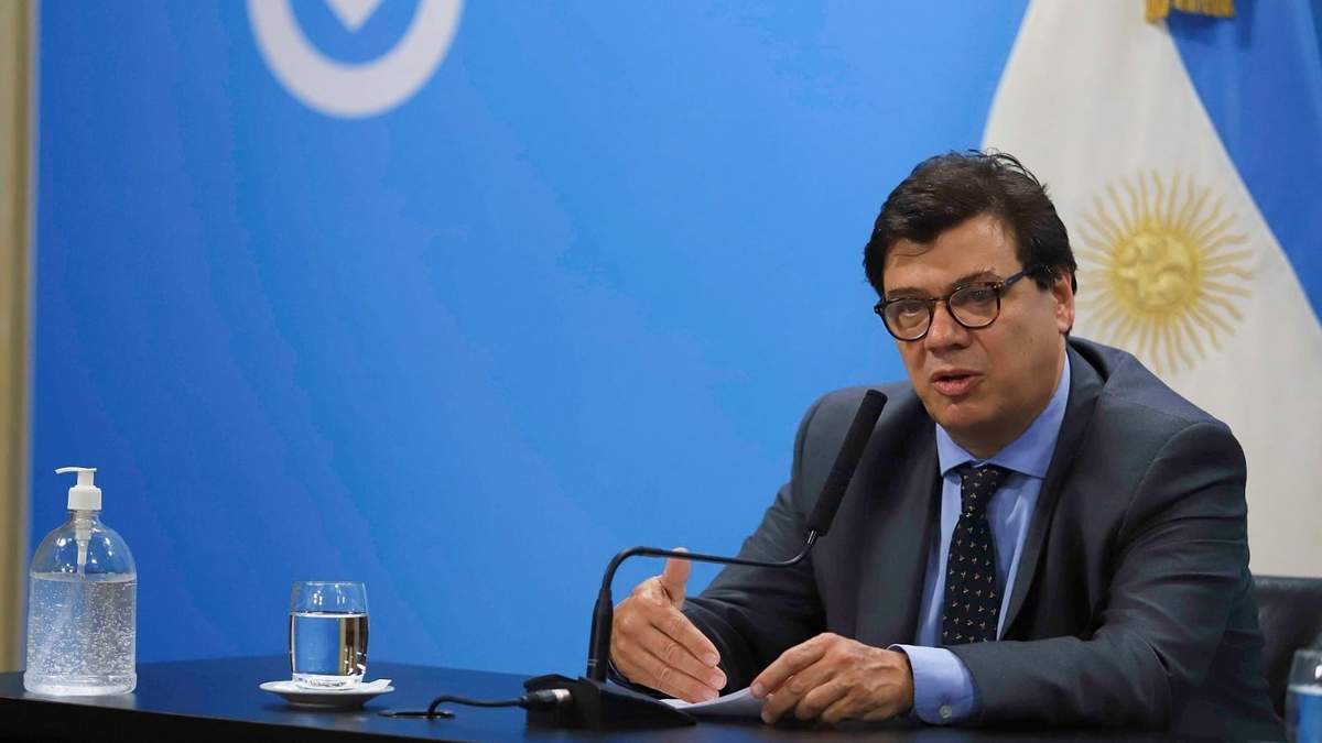 El ministro de Trabajo, Claudio Moroni. Fuente: (Twitter)