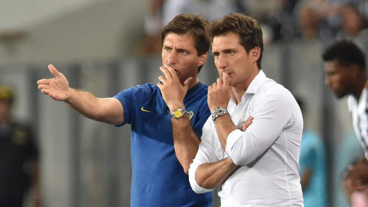 Guillermo y Gustavo Barros Schelotto. Fuente: (Twitter).