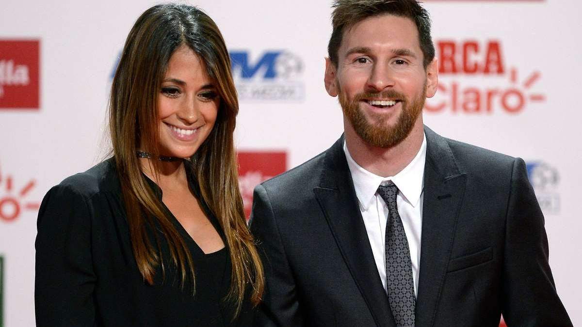 Antonela y Messi. Fuente: (Instagram)