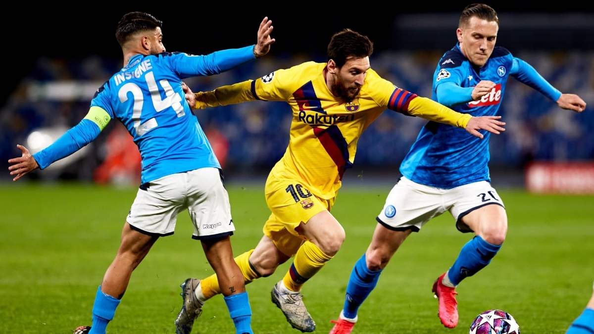 Barcelona- Napoli. Fuente (Instagram)