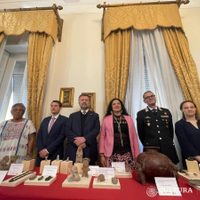 Repatriarán de Italia a México 43 piezas arqueológicas