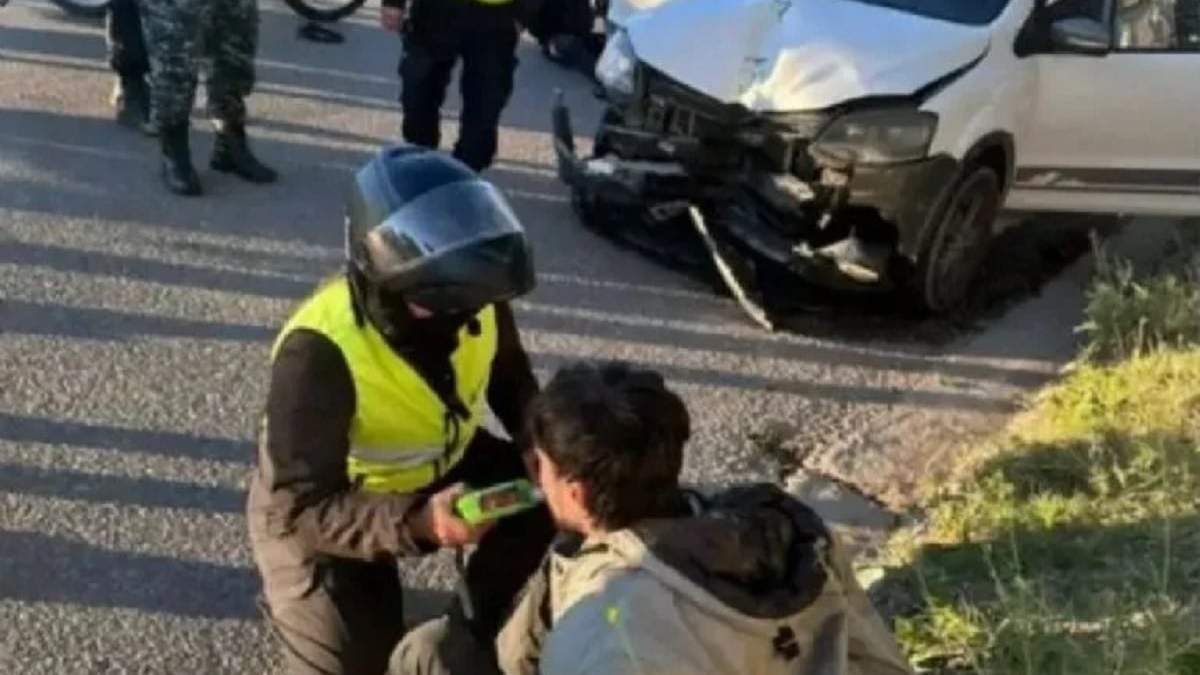 El conductor del VW Fox tenia 1,89 gramos de alcohol en sangre. Fuente (Fabián Martínez))