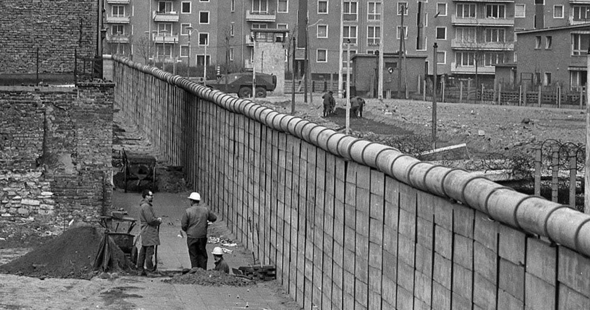 El Muro de Berlín dividió en dos partes la ciudad durante 28 años