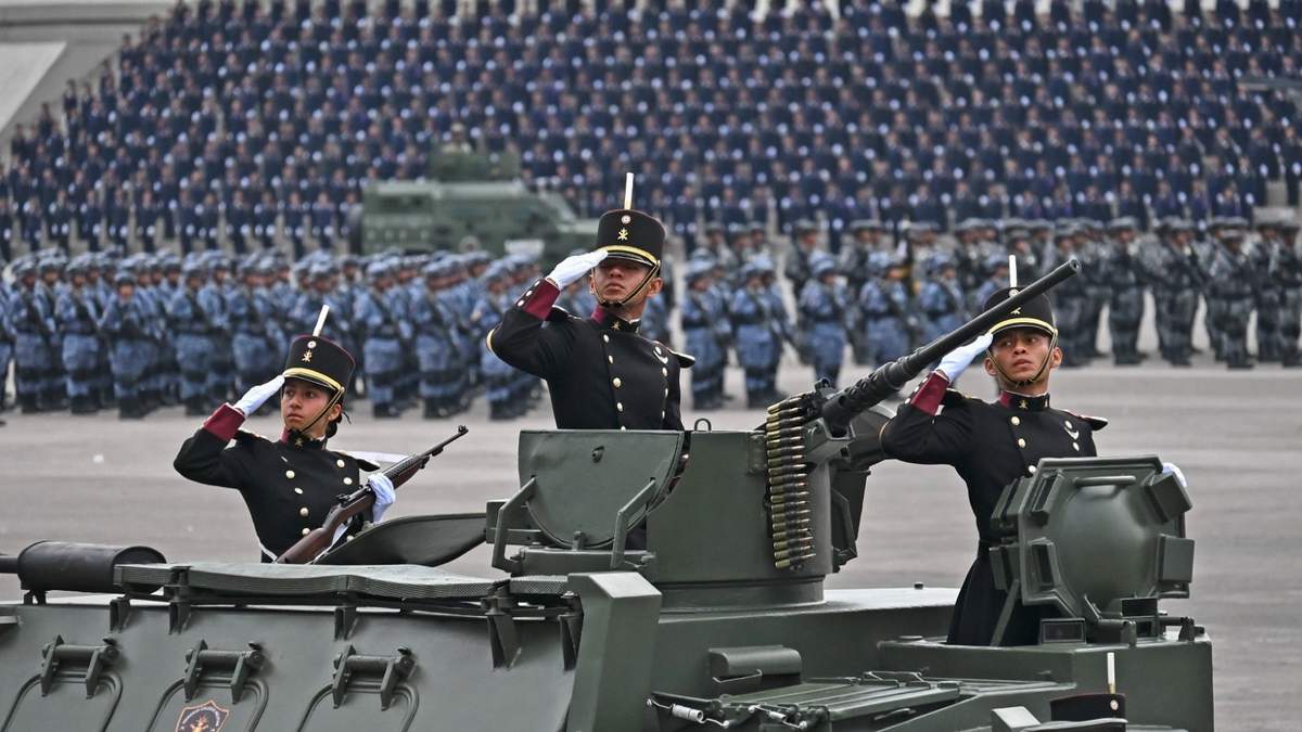 Ceremonia en el Heroico Colegio Militar