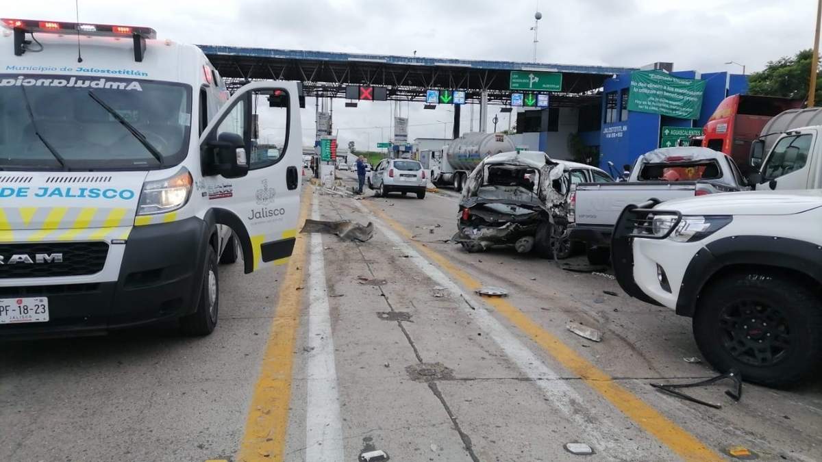 El accidente dejó ocho heridos